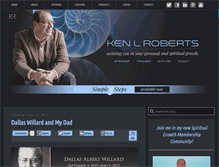 Tablet Screenshot of kenlroberts.com